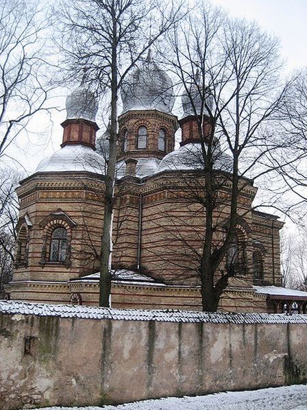 Свято-Духов монастырь, где в XVII-XX вв. хранилась Якобштадская икона Божией Матери
