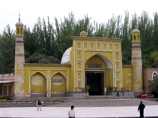 Ид Ках — самая большая мечеть в Китае.