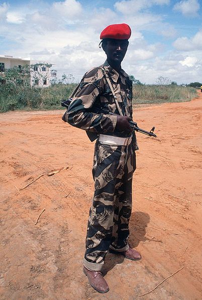 Сомалийский солдат (1983 год).