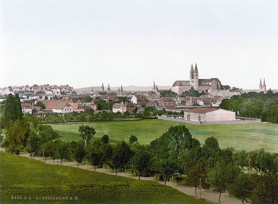 Кведлинбург в 1900 году