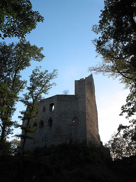 Руины замка Шпесбург