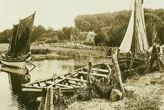 Лангбаллиг в конце XIX века