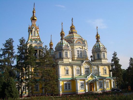 Свято-Вознесенский кафедральный собор в г. Алма-Ата