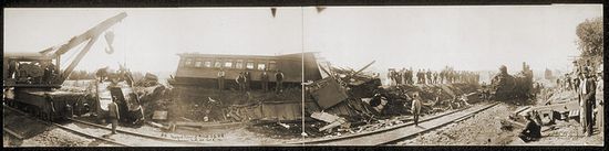 Крушение поезда под Декейтером 5 октября 1909 года