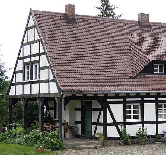 Vorlaubenhaus in Schmiedeberg