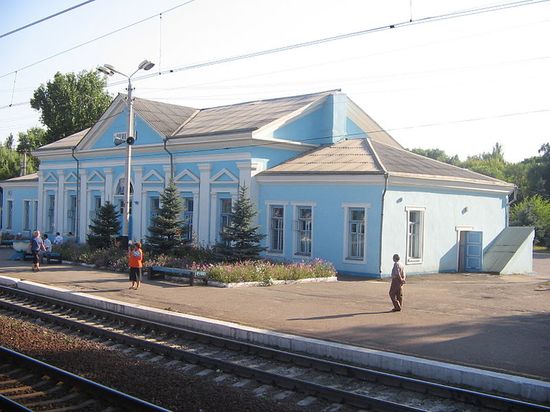 Железнодорожный вокзал в наше время