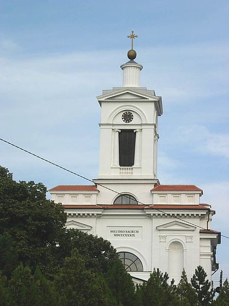 Словацкая евангелистская церковь в селе