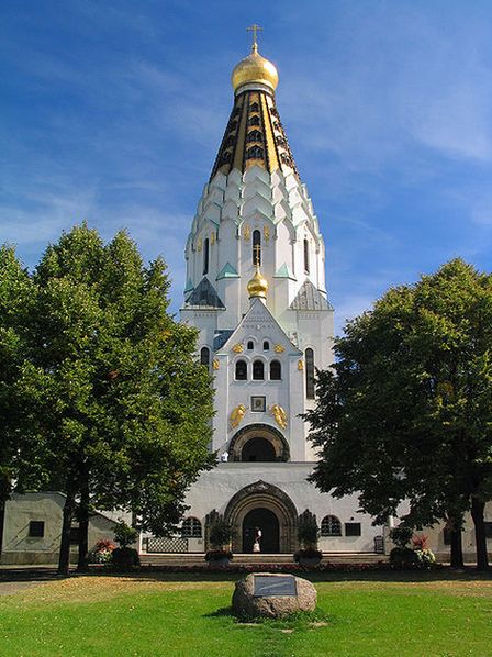 Храм-памятник русской славы в Лейпциге