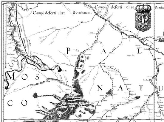 Карта 1650 (Боплан)