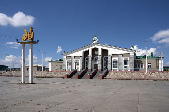 Вокзал станции Сайншанд