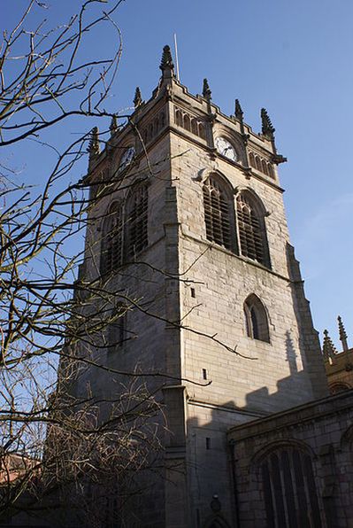 Хотя приходская церковь Уигана была упомянута в «Книге страшного суда», считается что она была построена в XV веке.