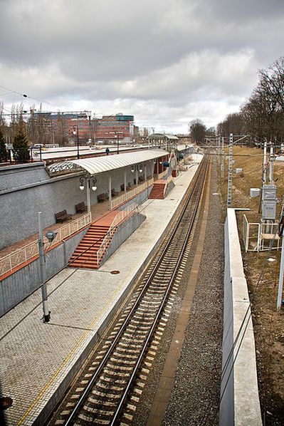 Перроны Северного вокзала расположены на двух уровнях