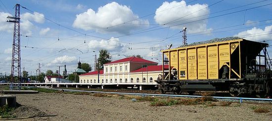 Железнодорожный вокзал в Петушках