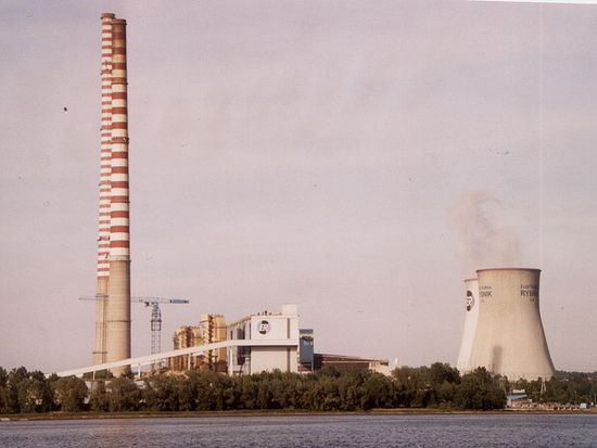 Угольная электростанция в г. Рыбник