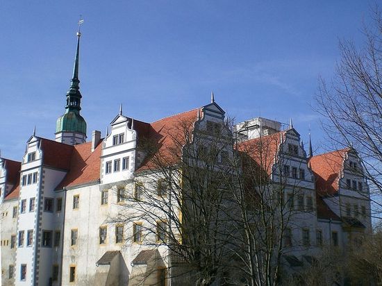 Castle of Doberlug in March 2007