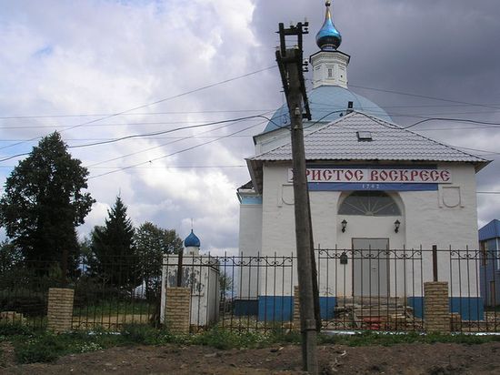 Церковь в селе Глебовском