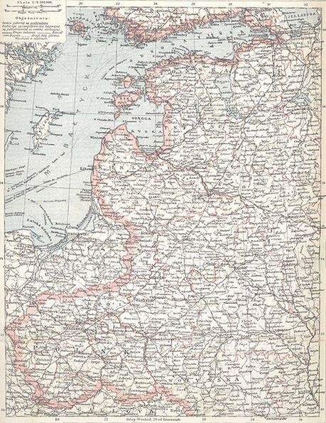 Карта 1902 года, где отмечен Царьгород, он же Ерсика