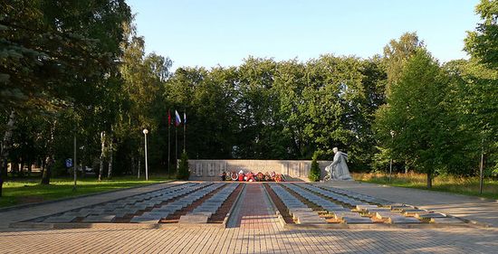 Мемориал жертвам Великой отечественной войны в Приморске