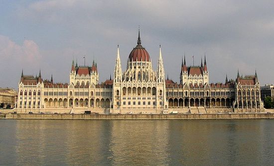 Здание венгерского парламента (Будапешт)