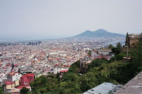 Неаполь с видом на Везувий