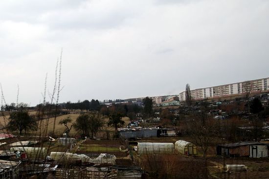 Вид на жилые кварталы Беран-ле-Форбаш.