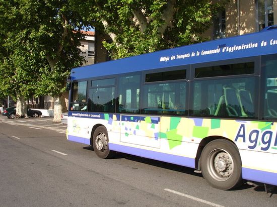 Общественный транспорт в Каркассоне («Agglo’Bus»)
