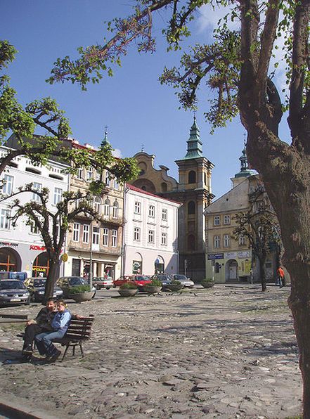 Площадь Рынок (Rynek) с застройкой XVI—XVII ст. (2005 г.)