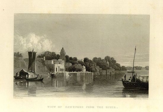 Канпур в 1810 г.