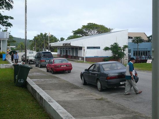 Город Алофи, столица Ниуэ