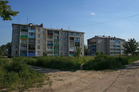 Жилые дома в Костерёве