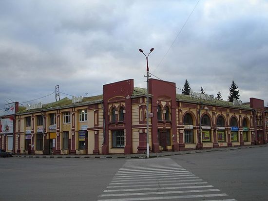 Исторический центр города, площадь Ленина (Серпухов)