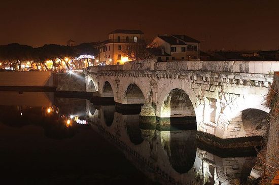 Мост Тиберия в Римини