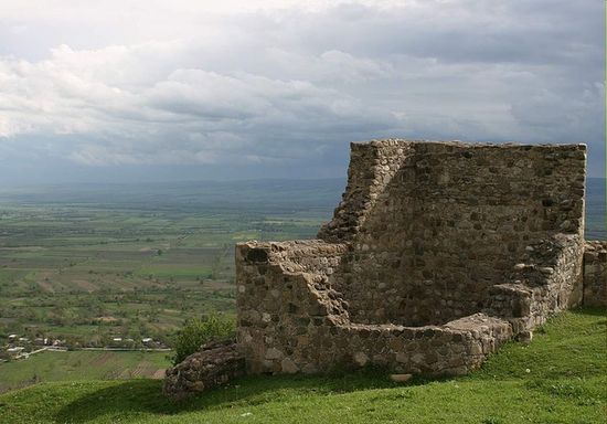 Руины манавской крепости