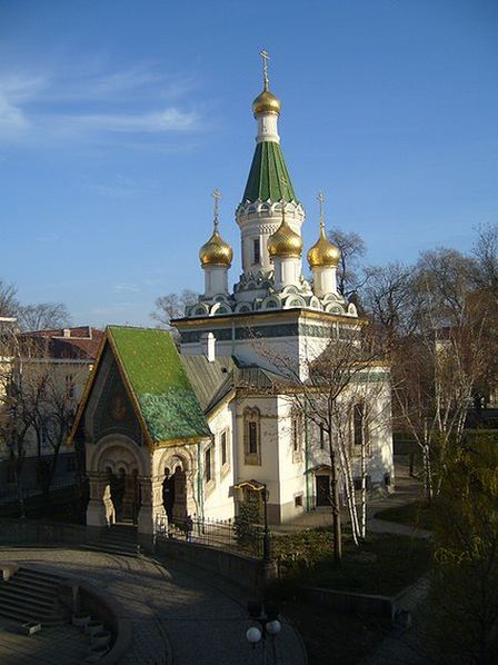 Русская посольская церковь в Софии
