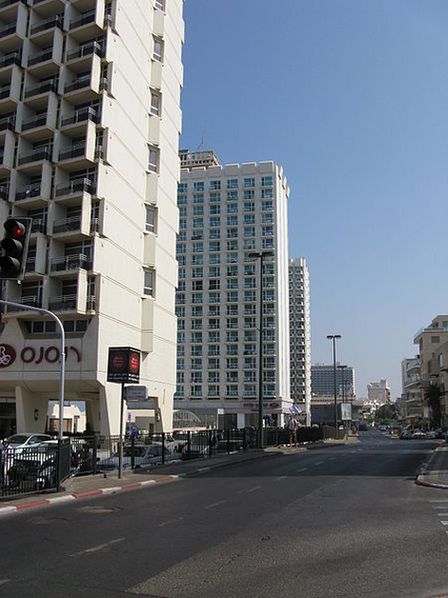 Гостиницы Тель-Авива на улице Яркон