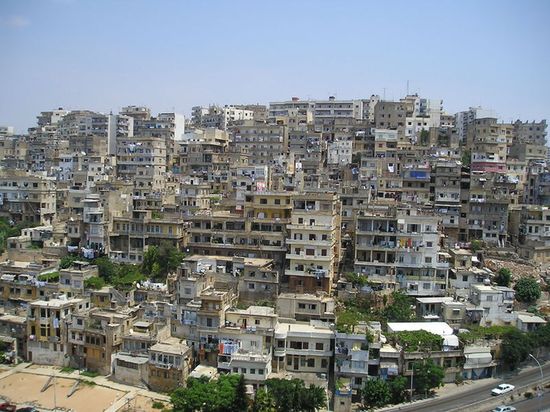 Жилой квартал в восточном Триполи
