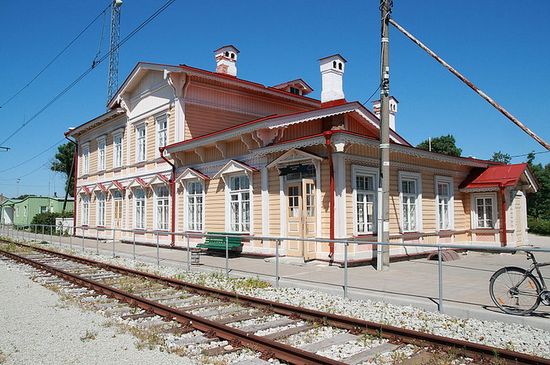 Железнодорожная станция Палдиски в 2011.