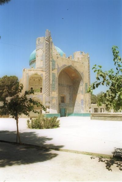 Зелёная мечеть Масджид Сабз в Балхе