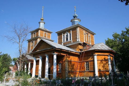 Вознесенская кладбищенская церковь в Спасске