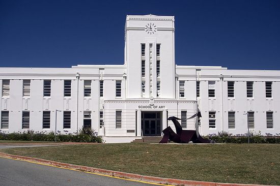 Школа искусств в Австралийском национальном университете.