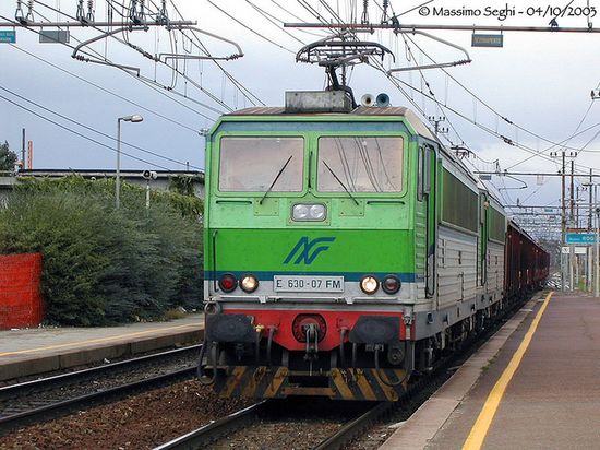 Электровоз Е 630 на Ferrovie Nord Milano