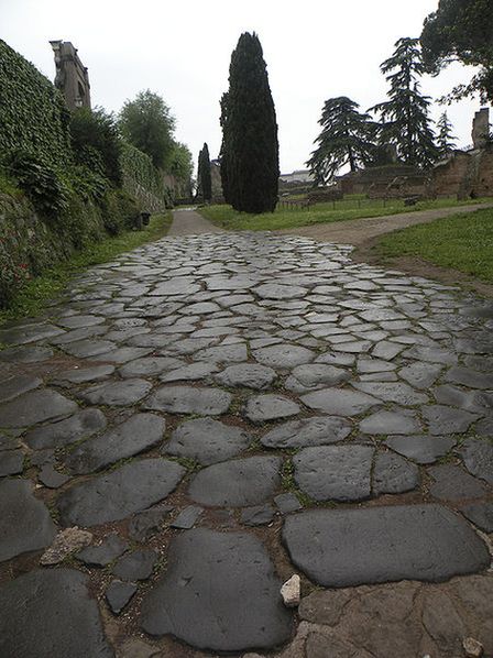Остатки римской дороги