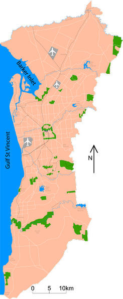 Городская часть Аделаиды