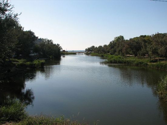 Устье реки Анапки
