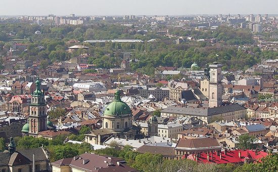 Панорама Львова.