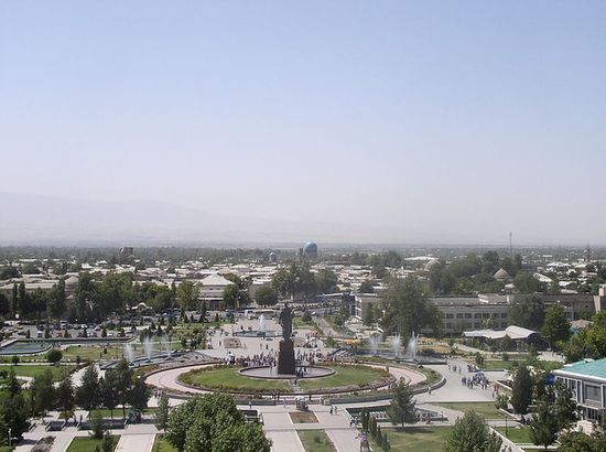 Панорама центра города