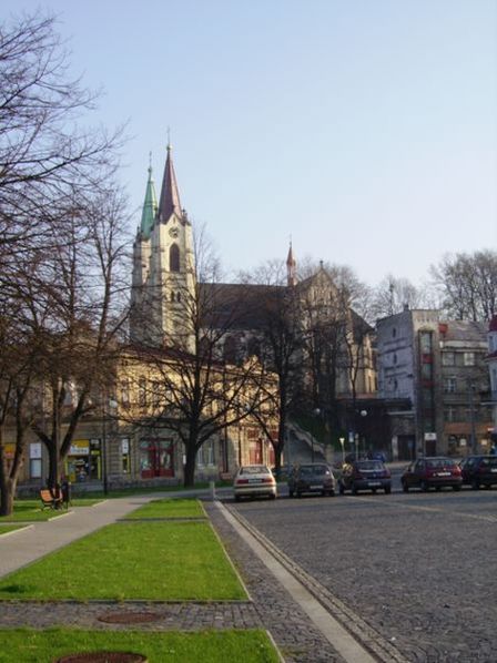 Неоготическая церковь в старой части города под названием «Силезский замок»