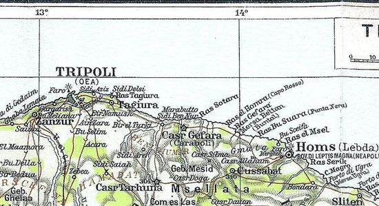 Карта 1913 года.