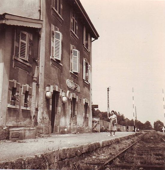 Бывший вокзал Ксермамениль-Ламат (1966).