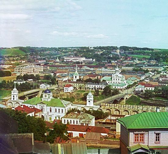 Смоленск в 1912 г. Фото С. М. Прокудина-Горского